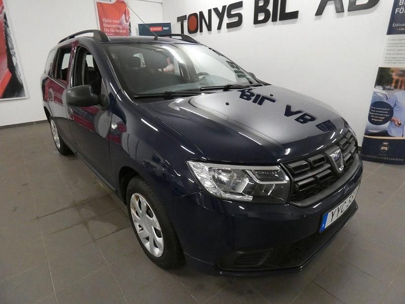 Vit (blå) Begagnad 2019 Dacia Logan MCV Kombi | 49 900 kr (Superpris) - Bild 1/4