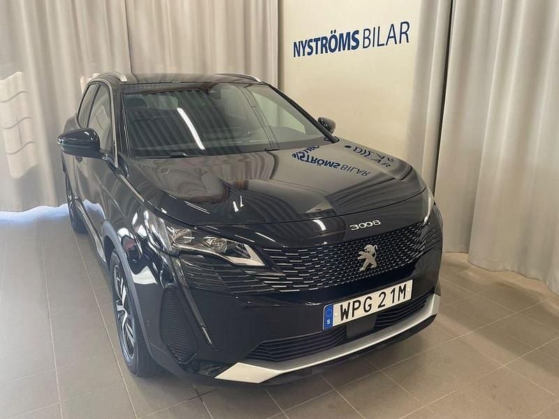 Svart Begagnad 2024 Peugeot 3008 GT SUV | 255 900 kr (Bra pris) - Bild 1/4