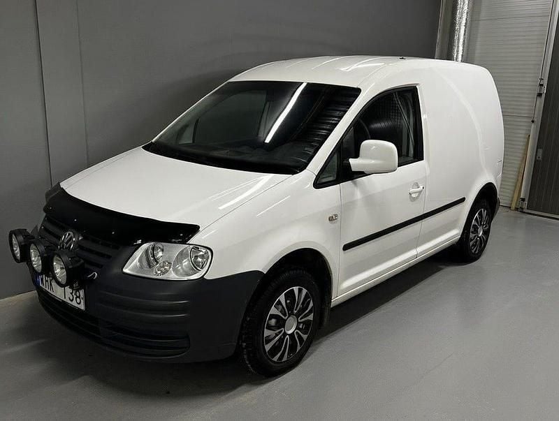 Vit Begagnad 2006 VW Caddy Minibuss | 34 900 kr (Bra pris) - Bild 1/4