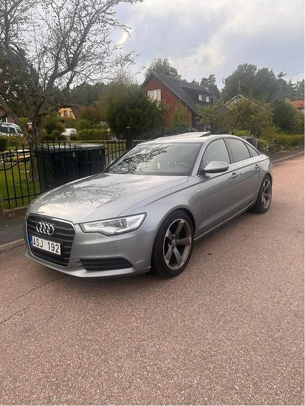 Grå Begagnad 2012 Audi A6 Proline Sedan | 119 000 kr (Lite dyr) - Bild 1/4