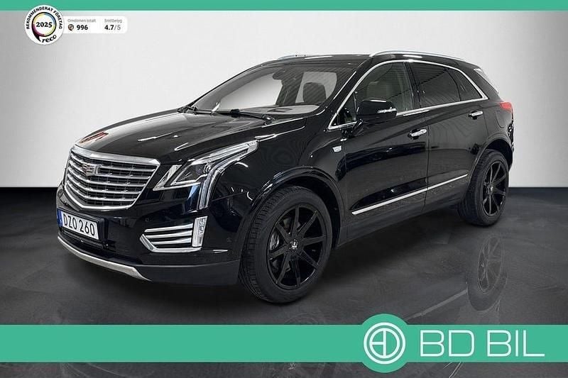 Svart Begagnad 2016 Cadillac XT5 SUV | 249 900 kr - Bild 1/3