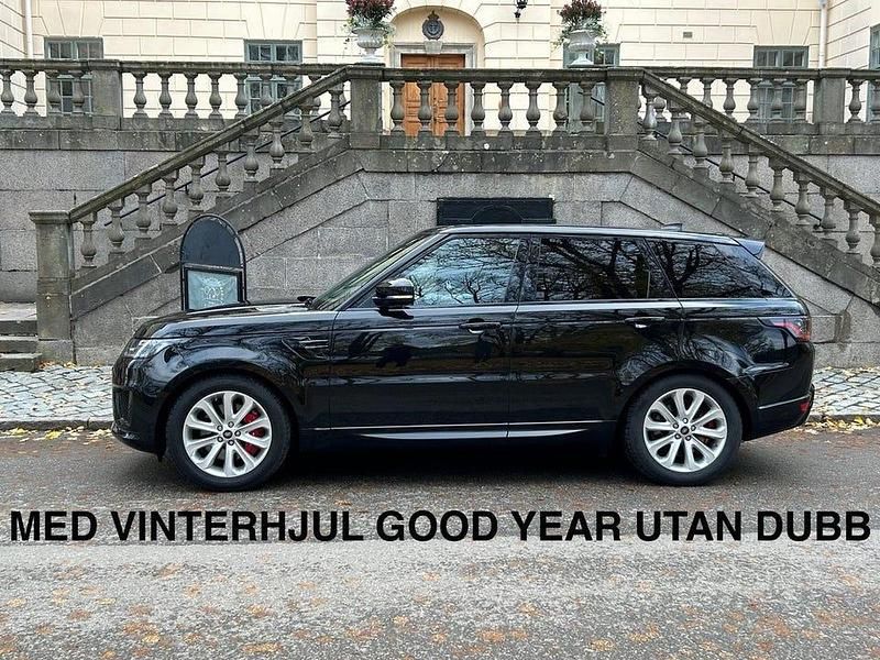 Begagnad Land Rover Range Rover Sport HSE 400 HK (294 kW) 2019 Svart metallic SUV