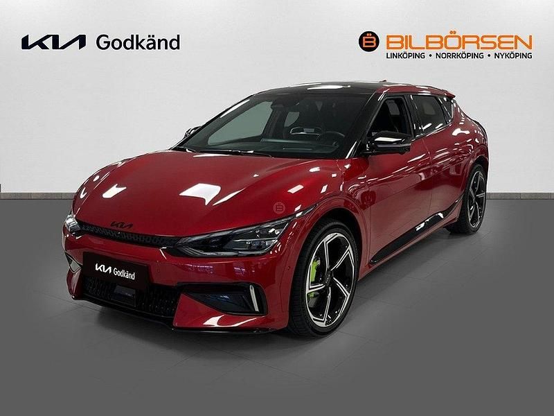 Röd Begagnad 2023 Kia EV6 SUV | 589 900 kr (Superpris) - Bild 1/4