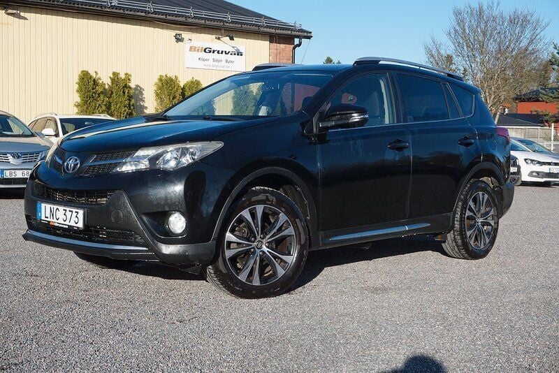 Svart Begagnad 2014 Toyota RAV4 Edition SUV | 119 900 kr (Marknadspris) - Bild 1/4