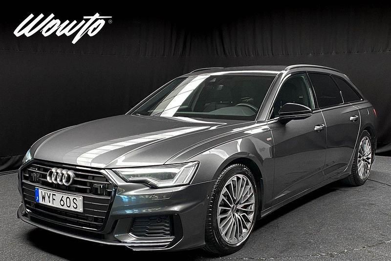 Grå Begagnad 2022 Audi A6 S-Line Kombi | 489 800 kr (Marknadspris) - Bild 1/3