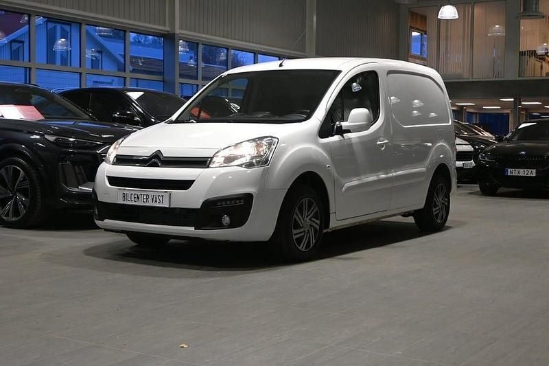 Vit Begagnad 2018 Citroën Berlingo Minibuss | 89 000 kr (Marknadspris) - Bild 1/4