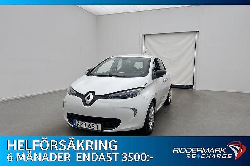 Begagnad Renault Zoe 67 kW (92 HK) 2018 Vit Halvkombi