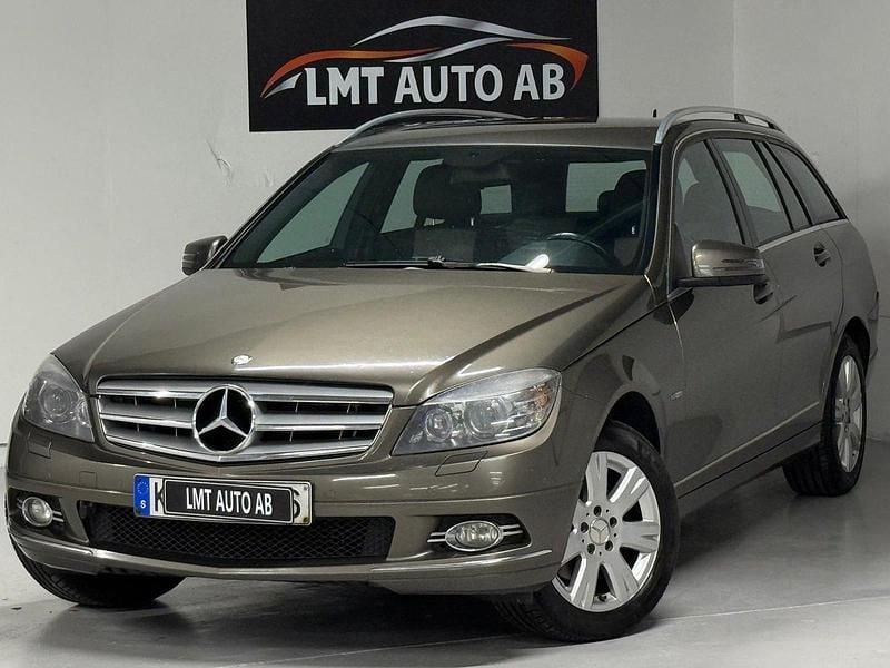 Silver Begagnad 2009 Mercedes C180 Avantgarde Kombi | 79 900 kr (Marknadspris) - Bild 1/4