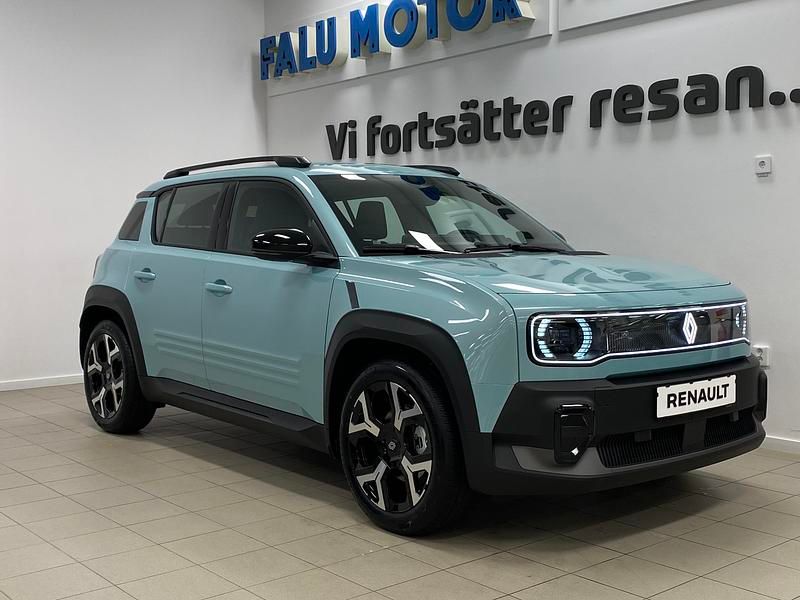 Ny Renault 4 E-Tech 110 kW (150 HK) 2026 Blå SUV