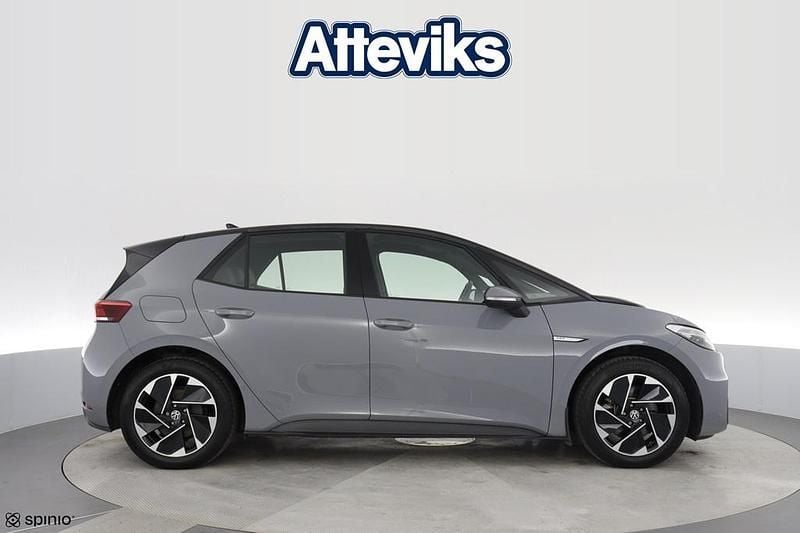 Begagnad VW ID.3 Pro Performance 152 kW (207 HK) 2022 Grå Halvkombi
