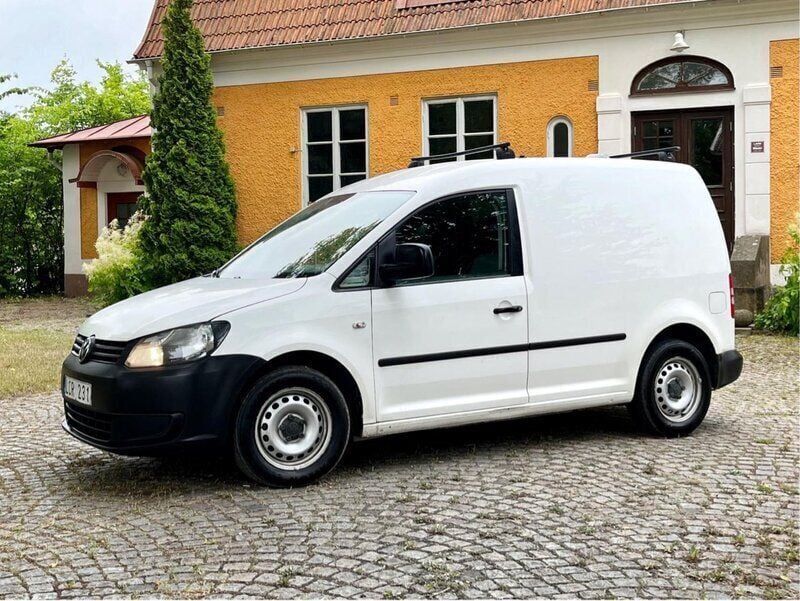 Vit Begagnad 2011 VW Caddy Minibuss | 39 000 kr (Bra pris) - Bild 1/4