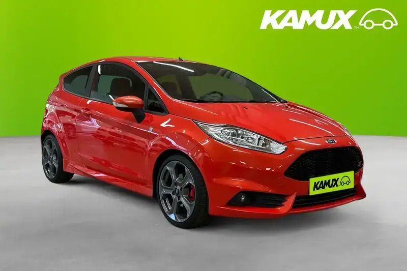 Orange Begagnad 2016 Ford Fiesta ST Halvkombi | 144 900 kr (Dyr) - Bild 1/4
