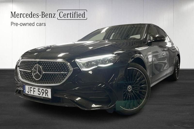 Begagnad Mercedes E300 313 HK (230 kW) 2025 Svart Sedan