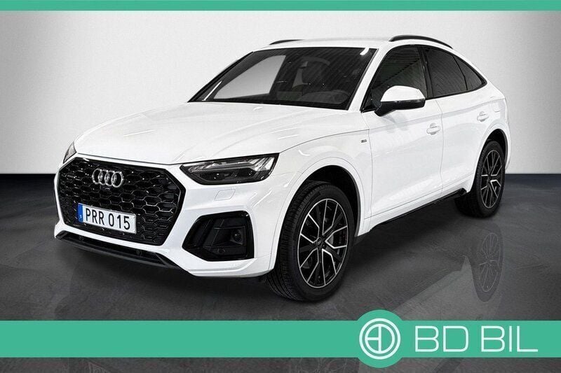 Vit Begagnad 2023 Audi Q5 Sportback S-Line SUV | 527 900 kr (Marknadspris) - Bild 1/3