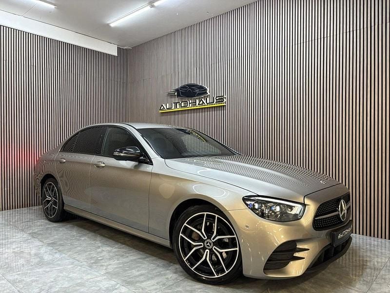 Begagnad Mercedes E220 AMG 194 HK (142 kW) 2021 Silver Sedan