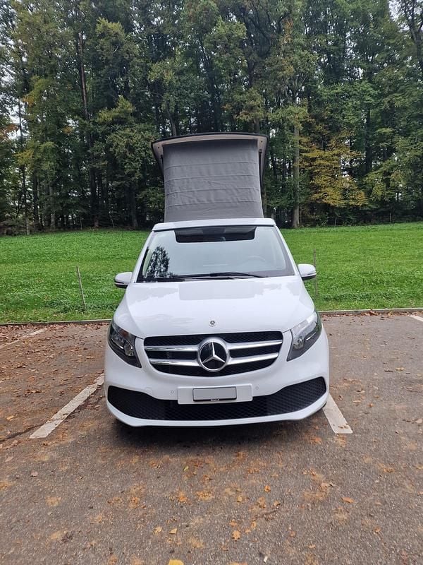 Begagnad Mercedes V220 Marco Polo 2022 Vit Minibuss