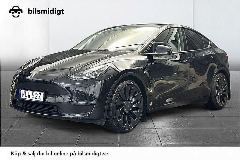 Begagnad Tesla Model Y Performance 393 kW (535 HK) 2022 Svart SUV
