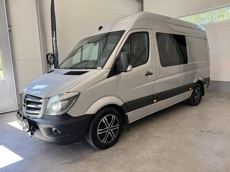 Silver Begagnad 2015 Mercedes Sprinter Van | 215 000 kr (Marknadspris) - Bild 1/4