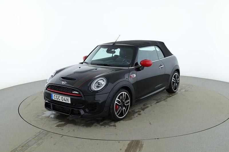 Svart Begagnad 2020 Mini John Cooper Works Cabriolet Chili Cab | 309 000 kr - Bild 1/3