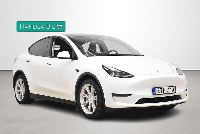 Begagnad Tesla Model Y Long Range AWD 378 kW (514 HK) 2023 Vit SUV