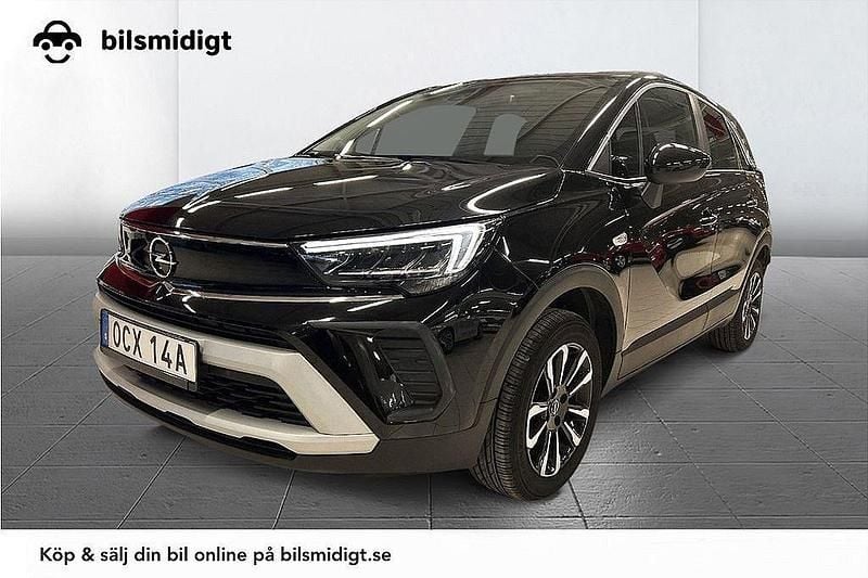 Svart Begagnad 2021 Opel Crossland X Elegance SUV | 159 800 kr (Lite dyr) - Bild 1/3