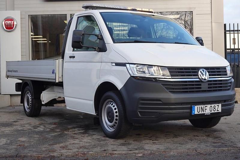 Begagnad VW Transporter 150 HK (110 kW) 2024 Vit Van