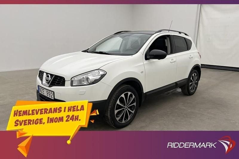 Vit Begagnad 2013 Nissan Qashqai 360º SUV | 79 800 kr (Bra pris) - Bild 1/3