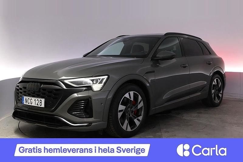 Grå Begagnad 2023 Audi Q8 e-tron S-Line SUV | 536 990 kr (Lite dyr) - Bild 1/2
