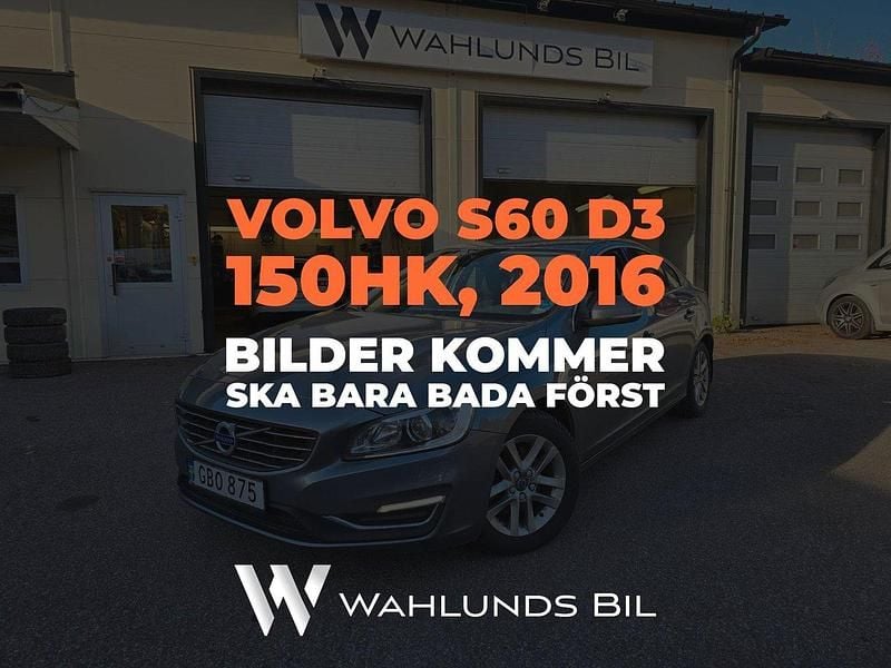 Grå Begagnad 2015 Volvo S60 Momentum Sedan | 124 000 kr (Marknadspris) - Bild 1/1