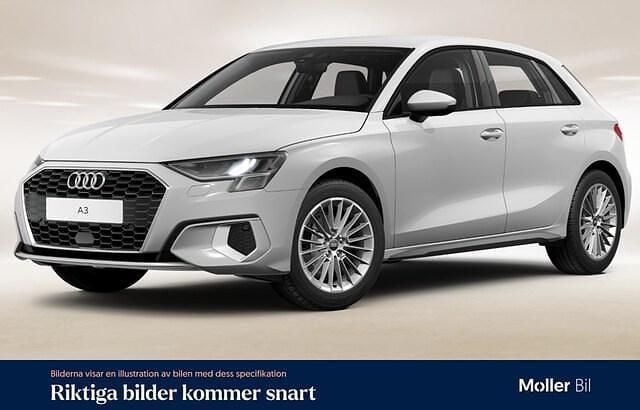 Ibisvit Begagnad 2022 Audi A3 Advanced Plus | 234 900 kr (Marknadspris) - Bild 1/4