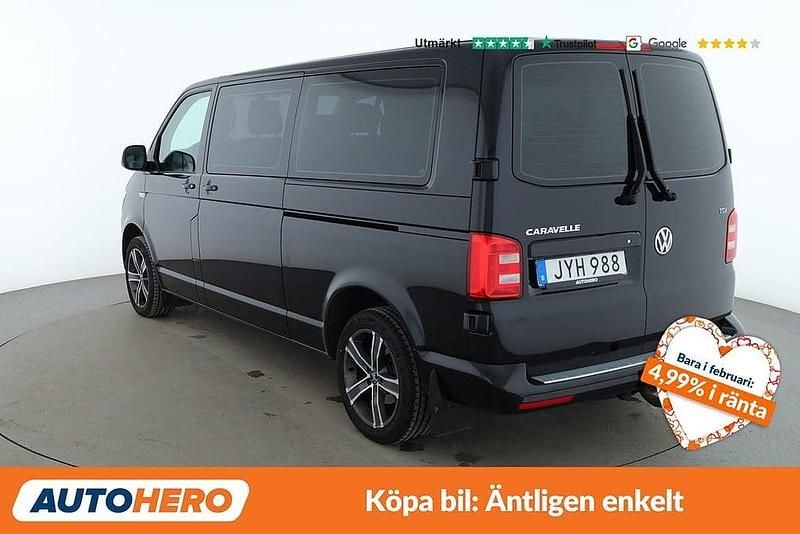 Begagnad VW Caravelle 204 HK (150 kW) 2018 Svart Minibuss