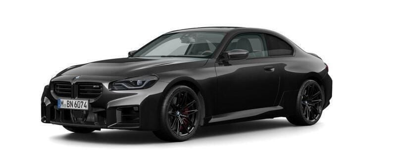 Svart Ny 2024 BMW M2 Comfort Edition Sportkupé | 959 500 kr (Marknadspris) - Bild 1/4