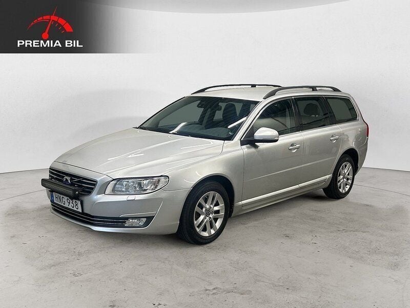 Silver Begagnad 2014 Volvo V70 Momentum Kombi | 119 800 kr (Marknadspris) - Bild 1/4