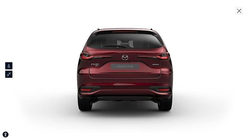 Ny Mazda CX-80 Homura-Line 326 HK (239 kW) 2025 Röd SUV