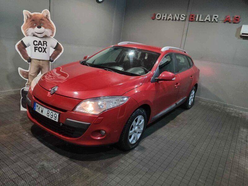 Röd Begagnad 2010 Renault Mégane GrandTour Kombi | 44 900 kr (Marknadspris) - Bild 1/4