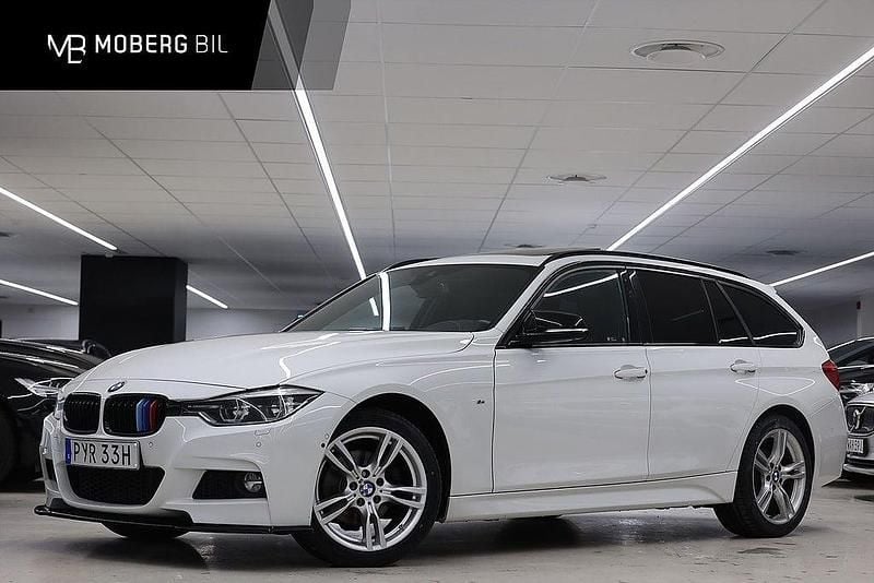 Vit Begagnad 2019 BMW 320 M Sport Kombi | 239 900 kr (Marknadspris) - Bild 1/3