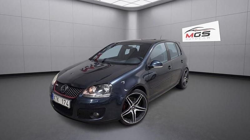Begagnad VW Golf IV GTI 200 HK (147 kW) 2006 Blå Halvkombi