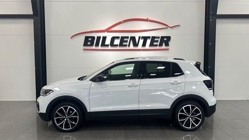 Vit Begagnad 2023 VW T-Cross GT SUV | 258 900 kr (Marknadspris) - Bild 1/4