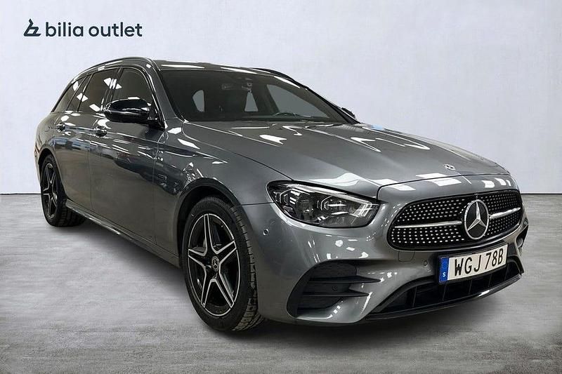 Begagnad Mercedes E300 AMG line 306 HK (225 kW) 2021 Grå Kombi