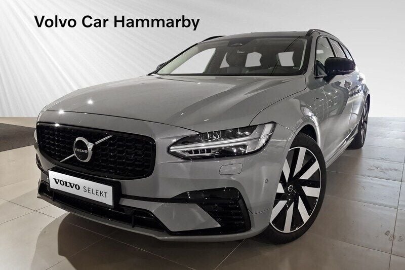Grå Begagnad 2024 Volvo V90 Ultra Kombi | 549 000 kr (Dyr) - Bild 1/3