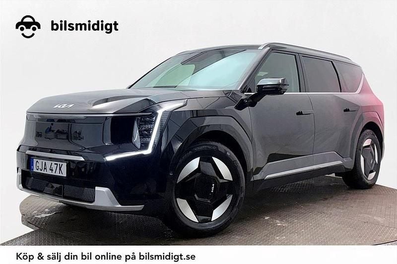 Svart Begagnad 2023 Kia EV9 3 SUV | 718 900 kr (Bra pris) - Bild 1/3