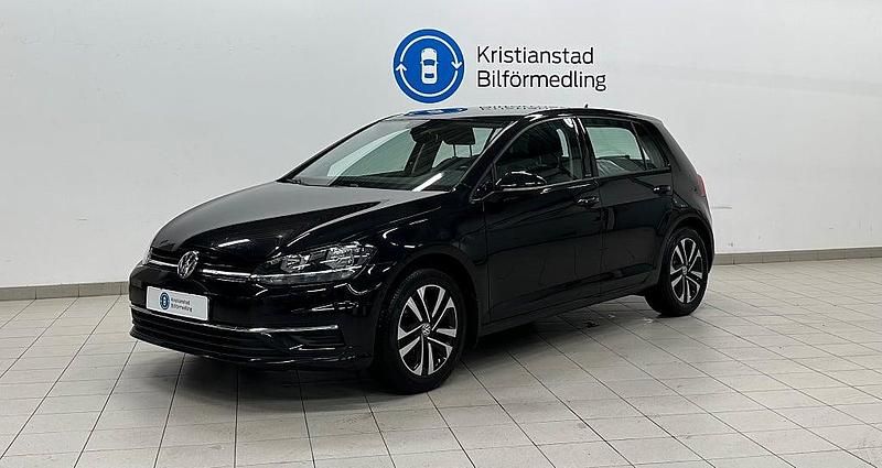 Svart Begagnad 2019 VW Golf VII IQ Drive Halvkombi | 159 900 kr (Bra pris) - Bild 1/4