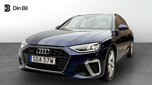 Blå Begagnad 2023 Audi A4 Comfort Kombi | 369 000 kr (Lite dyr) - Bild 1/4