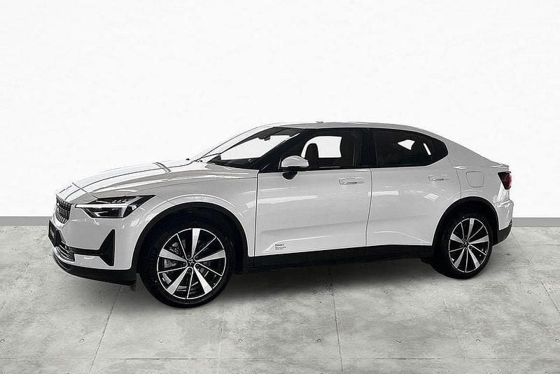 Vit Begagnad 2021 Polestar 2 Standard Range Single Motor Sedan | 309 900 kr (Marknadspris) - Bild 1/3