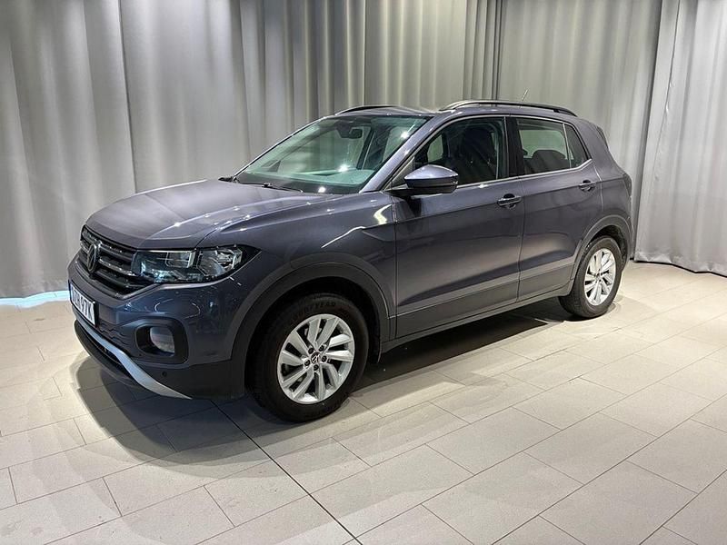 Grå Begagnad 2023 VW T-Cross Life SUV | 209 900 kr (Lite dyr) - Bild 1/4