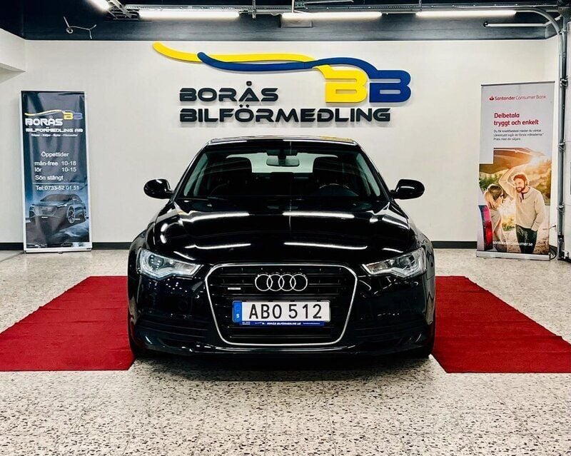 Svart Begagnad 2014 Audi A6 Proline Sedan | 154 900 kr (Lite dyr) - Bild 1/4