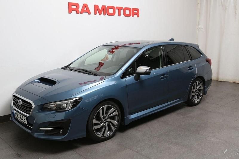 Ljusblå Begagnad 2017 Subaru Levorg GT Kombi | 189 900 kr (Marknadspris) - Bild 1/4