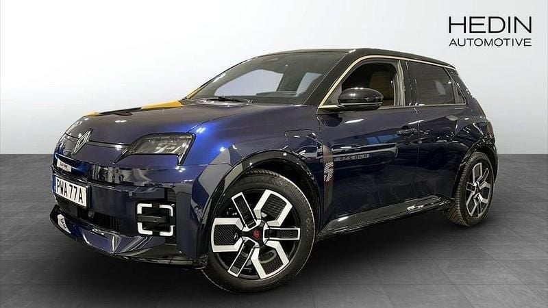Blå Ny 2025 Renault 5 E-Tech Iconic Halvkombi | 409 900 kr (Marknadspris) - Bild 1/4