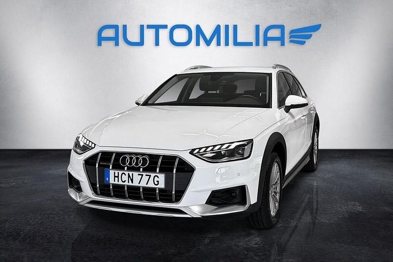 Vit Begagnad 2020 Audi A4 Allroad Sport Kombi | 319 900 kr (Bra pris) - Bild 1/4