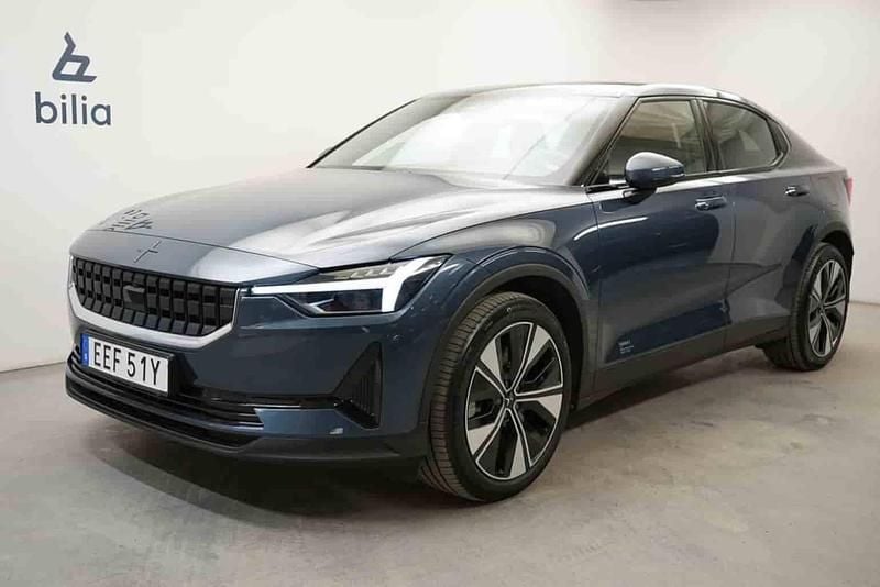 Blå Begagnad 2023 Polestar 2 Standard Range Single Motor Halvkombi | 329 900 kr (Marknadspris) - Bild 1/1